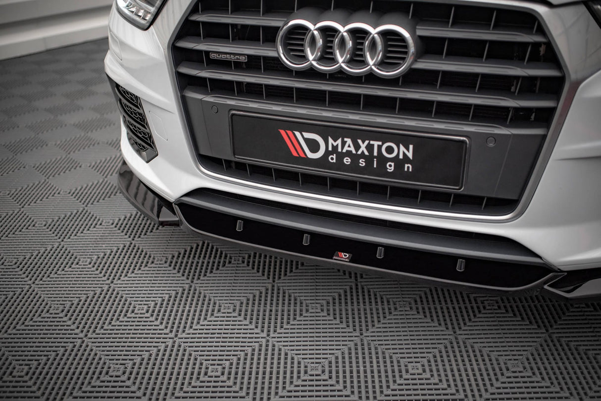Maxton Design Front Splitter V.1 Audi Q3 S-Line 8U Facelift
