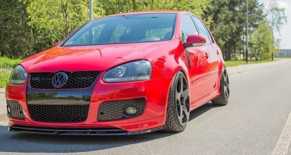 Maxton Design Front Splitter VW Golf V GTI (For GTI 30Th Front Bumper Spoiler)