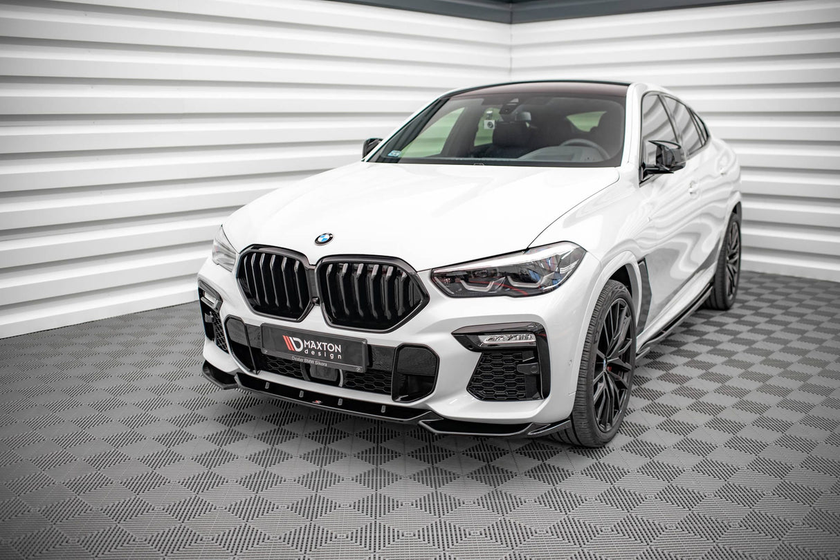 Maxton Design Front Splitter V.1 BMW X6 M-Pack G06
