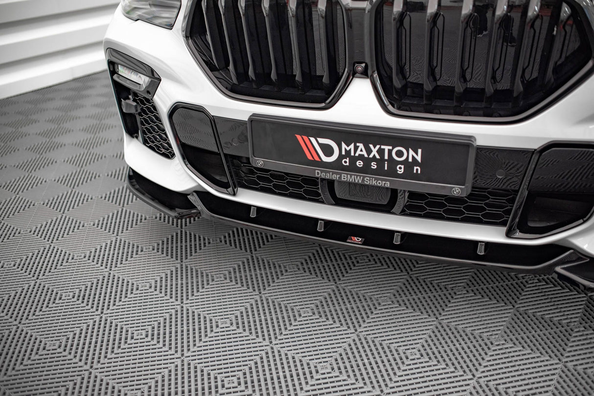 Maxton Design Front Splitter V.1 BMW X6 M-Pack G06