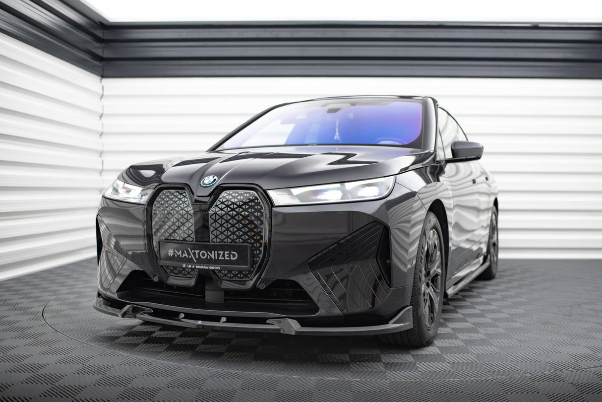 Maxton Design Front Splitter V.1 BMW Ix Sport / M60