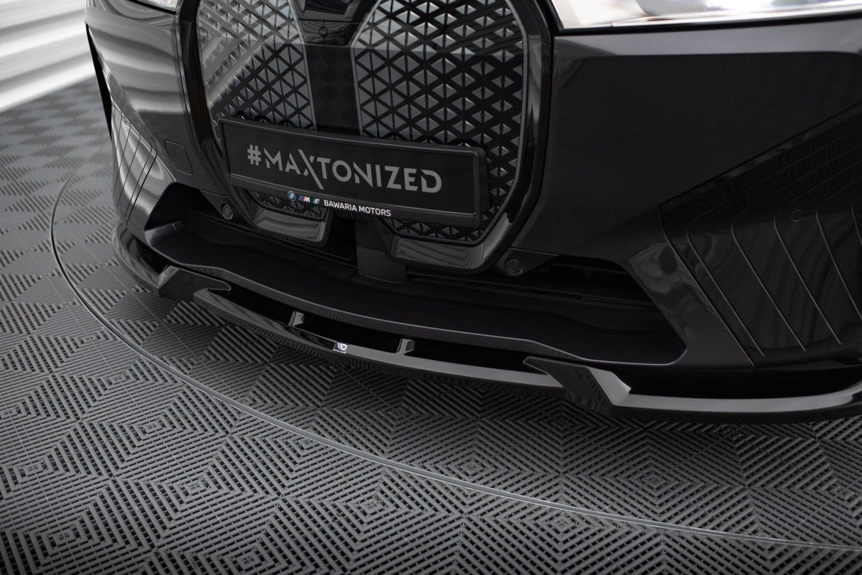 Maxton Design Front Splitter V.1 BMW Ix Sport / M60