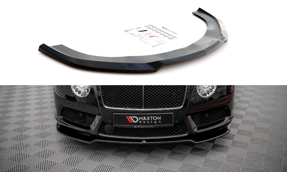 Maxton Design Front Splitter V.1 Bentley Continental Gt V8 S MK2