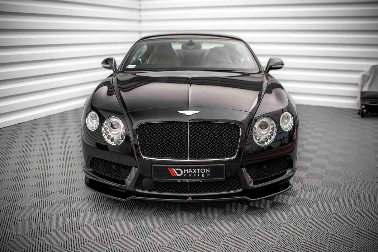 Maxton Design Front Splitter V.1 Bentley Continental Gt V8 S MK2