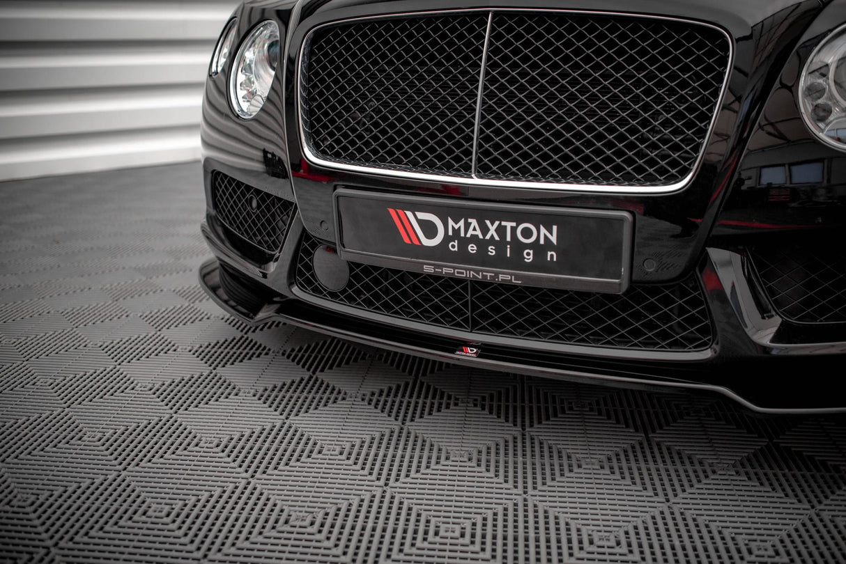 Maxton Design Front Splitter V.1 Bentley Continental Gt V8 S MK2