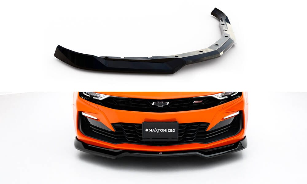 Maxton Design Front Splitter V.1 Chevrolet Camaro SS MK6 Facelift