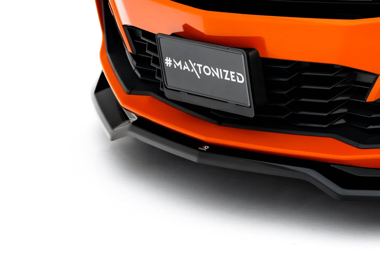 Maxton Design Front Splitter V.1 Chevrolet Camaro SS MK6 Facelift