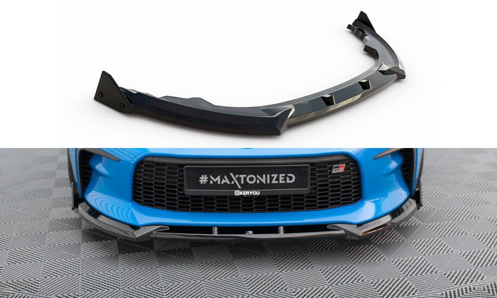 Maxton Design Front Splitter V.1 + Flaps Toyota Gr86 MK1