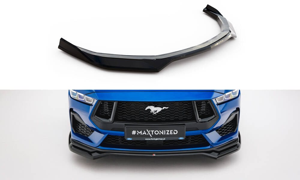 Maxton Design Front Splitter V.1 Ford Mustang GT MK7