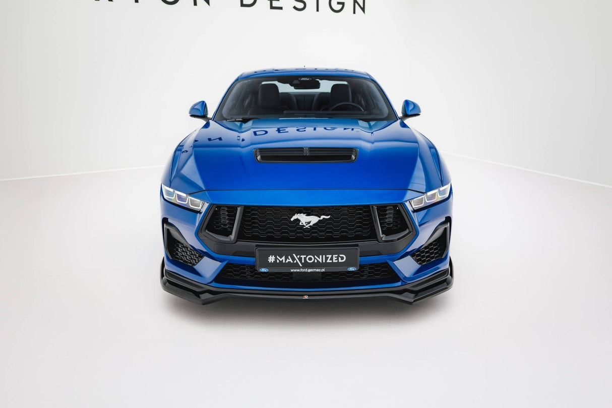 Maxton Design Front Splitter V.1 Ford Mustang GT MK7