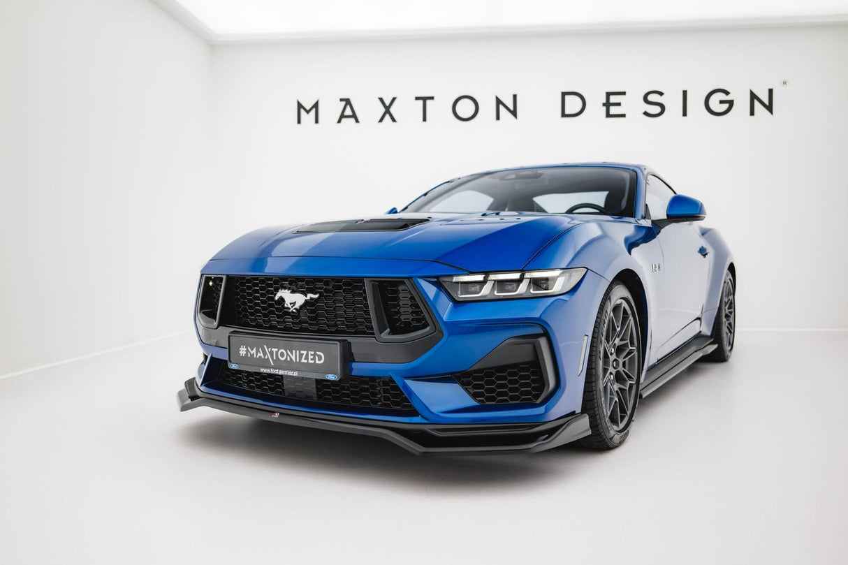 Maxton Design Front Splitter V.1 Ford Mustang GT MK7