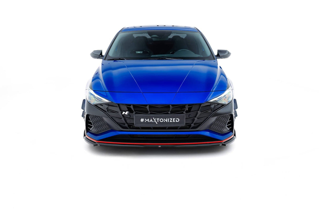 Maxton Design Front Splitter V.1 Hyundai Elantra N MK7