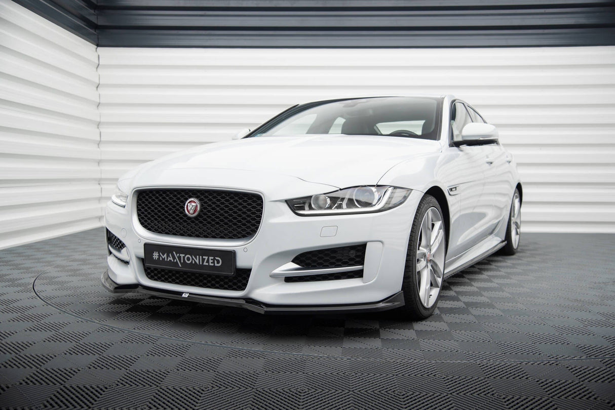Maxton Design Front Splitter V.1 Jaguar Xe R-Sport X760