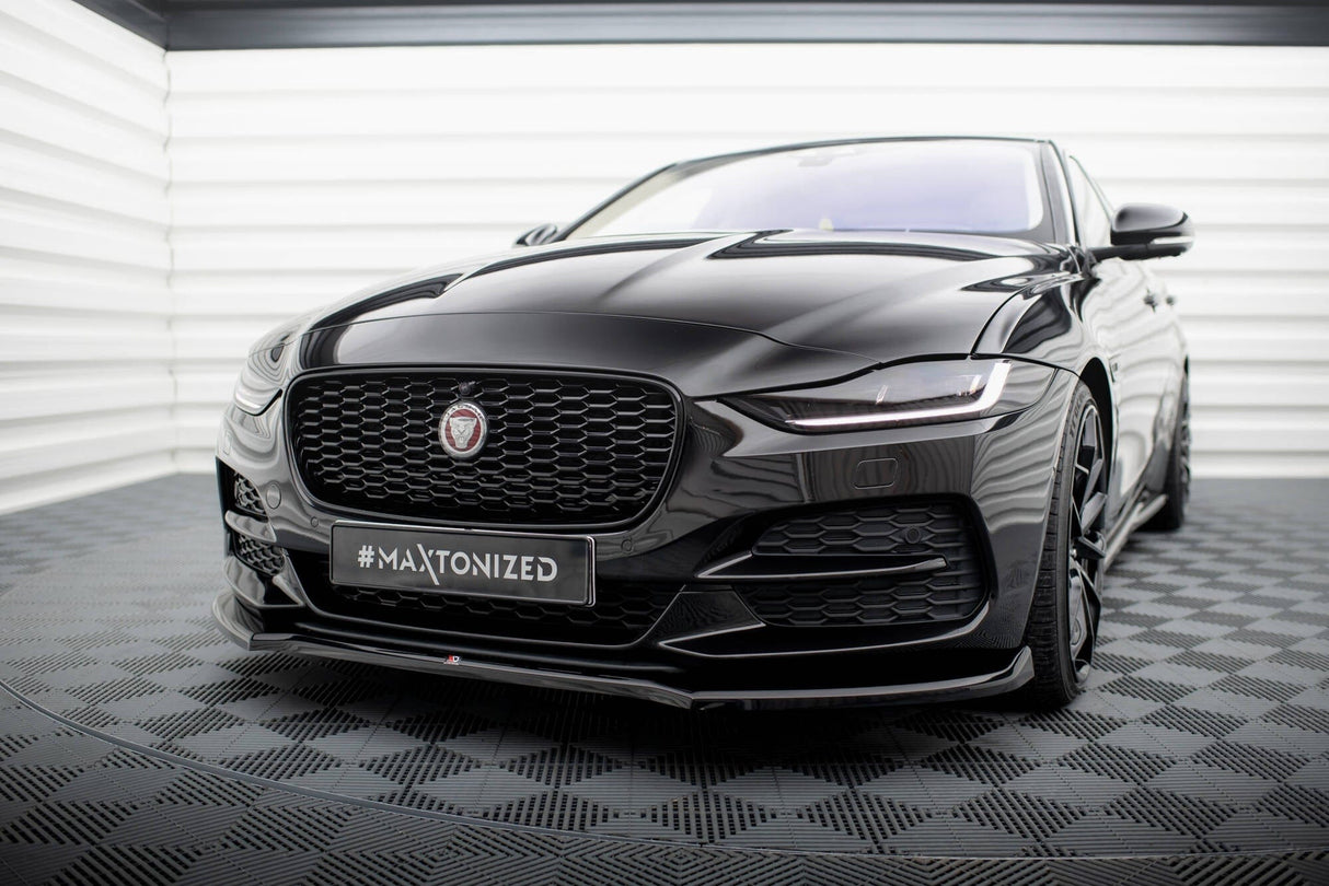 Maxton Design Front Splitter V.1 Jaguar Xe X760 Facelift