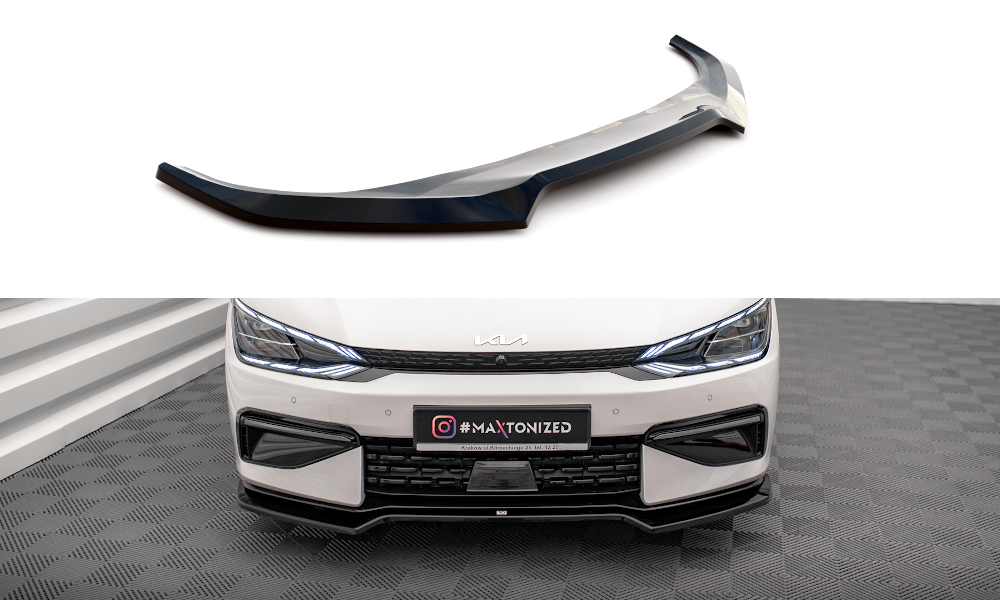 Maxton Design Front Splitter V.1 Kia Ev6 Gt-Line Mk1