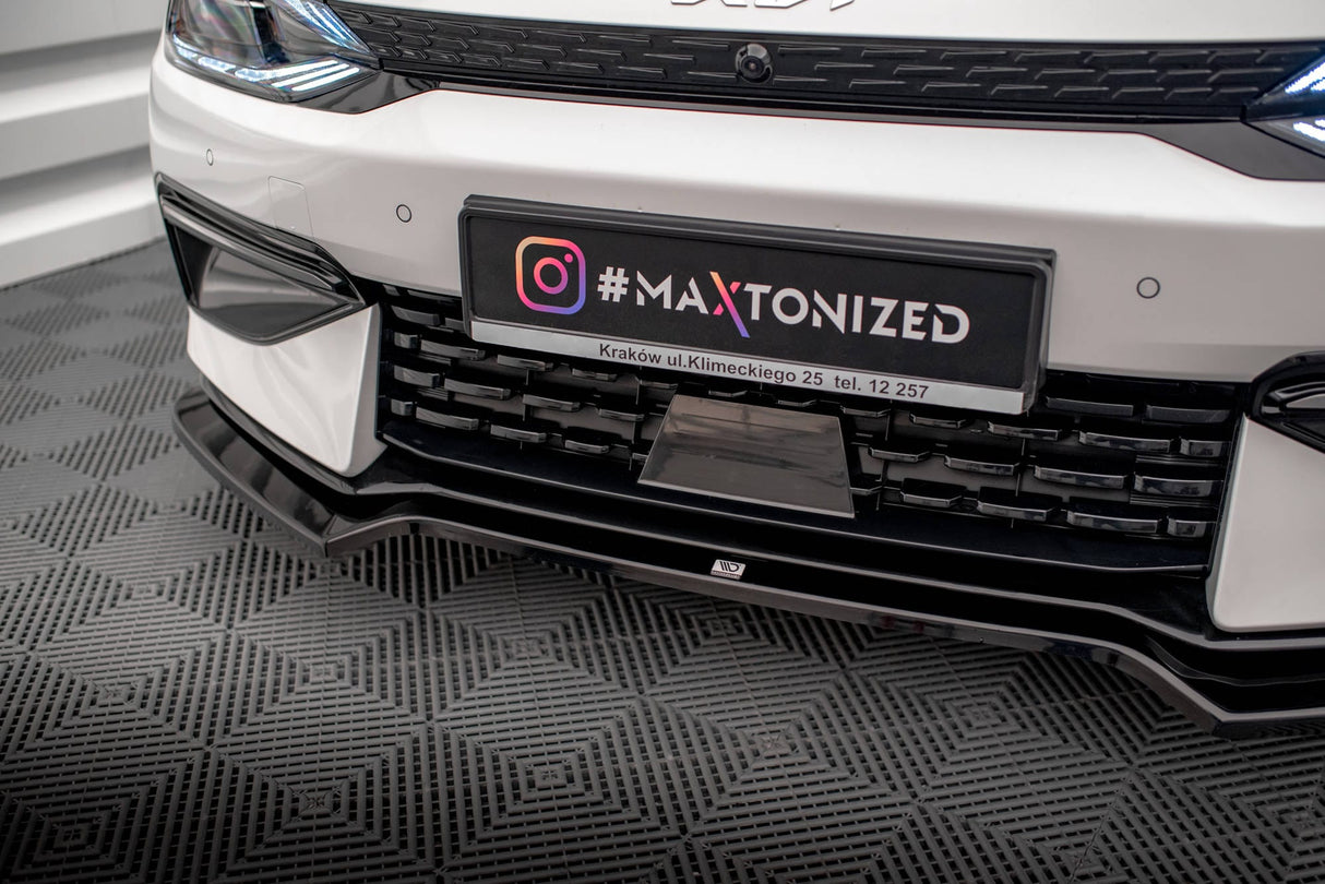 Maxton Design Front Splitter V.1 Kia Ev6 Gt-Line Mk1