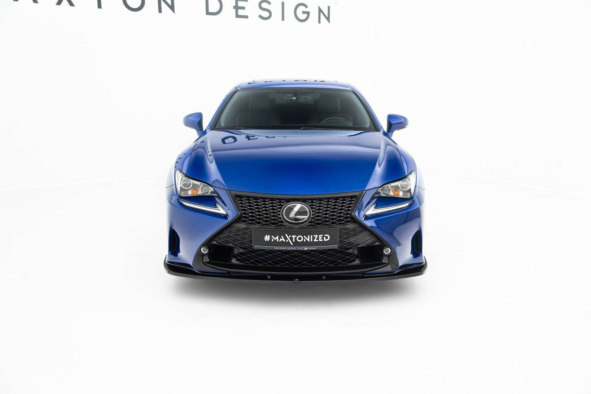 Maxton Design Front Splitter V.1 Lexus Rc