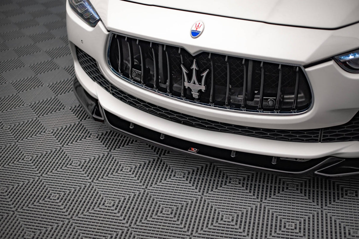 Maxton Design Front Splitter V.1 Maserati Ghibli MK3