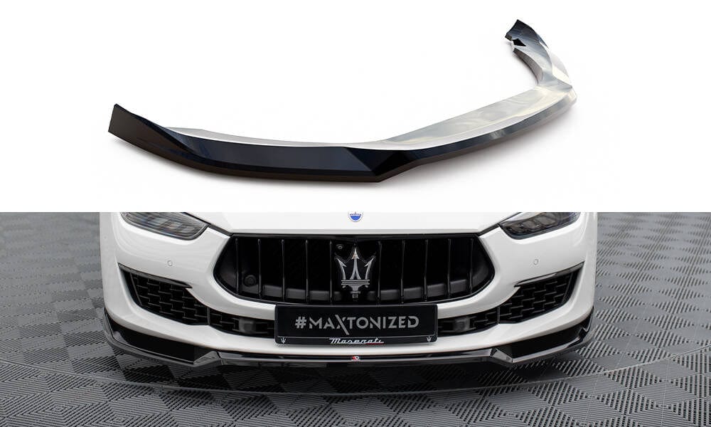 Maxton Design Front Splitter V.1 Maserati Ghibli MK3 Facelift