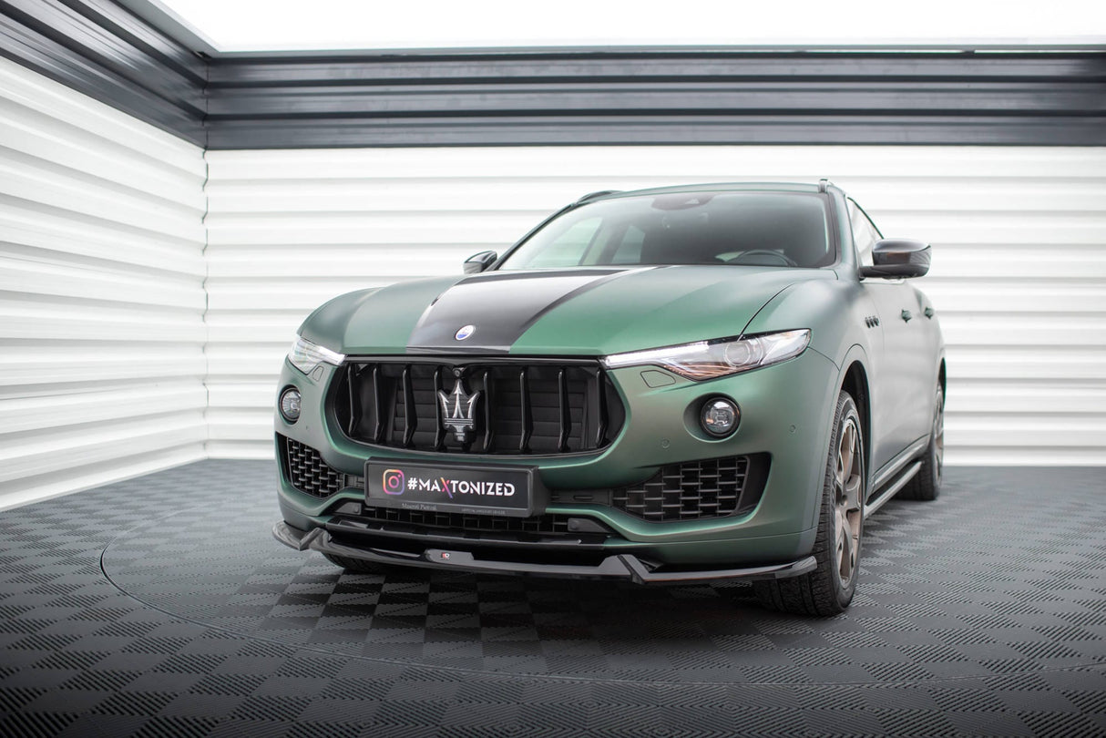 Maxton Design Front Splitter V.1 Maserati Levante MK1