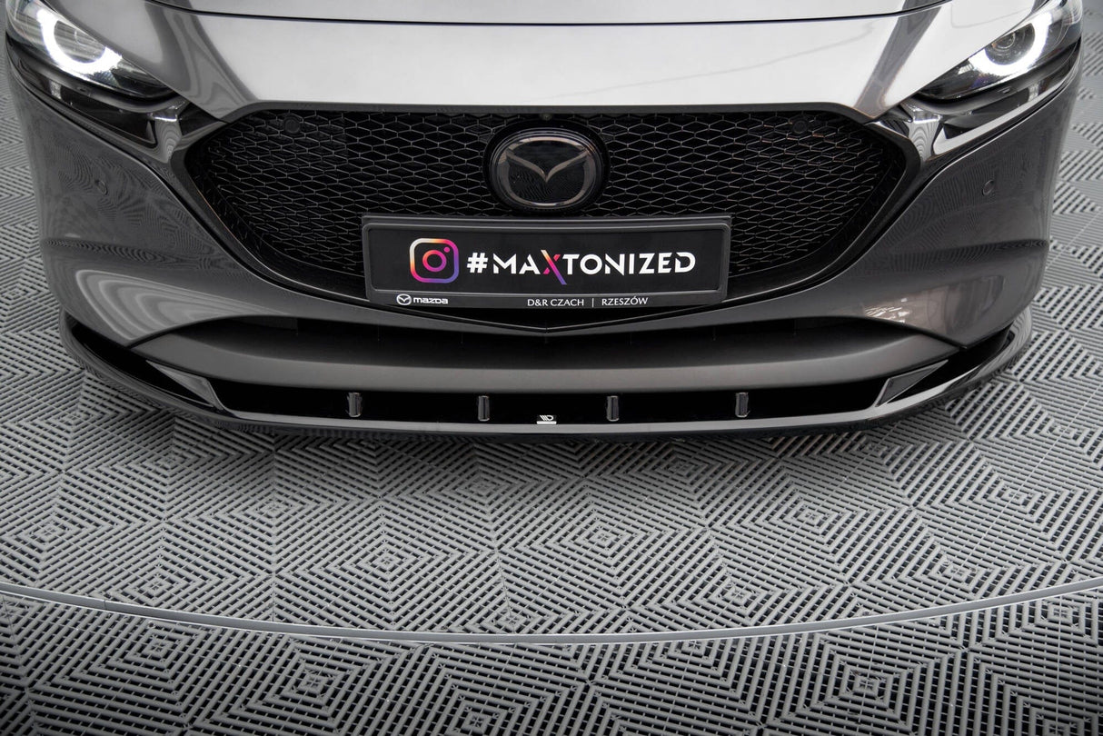 Maxton Design Front Splitter V.1 Mazda 3 MK4