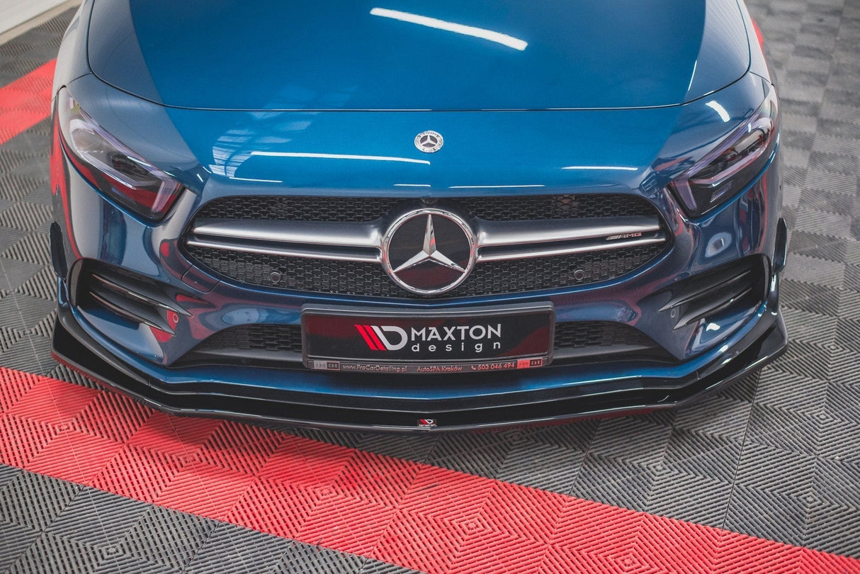 Maxton Front Splitter V.1 Mercedes A35 AMG / AMG-Line W177