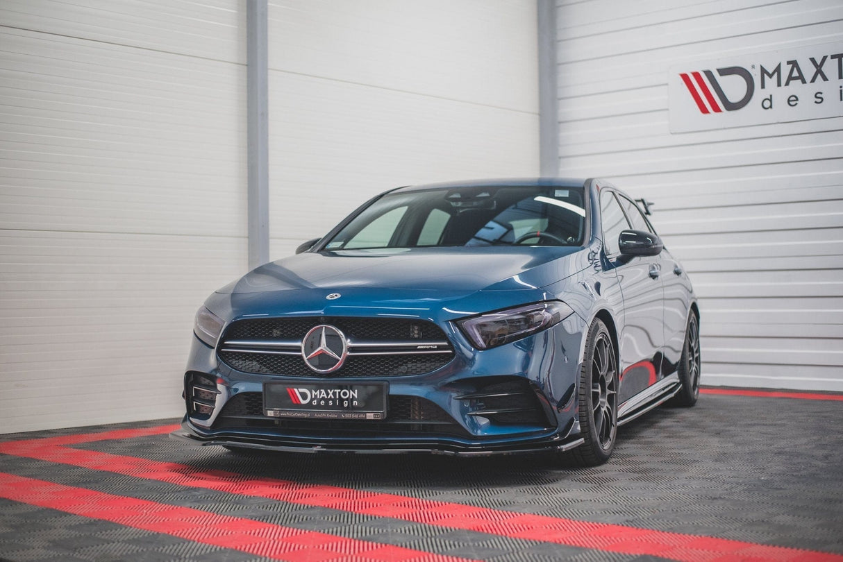 Maxton Front Splitter V.1 Mercedes A35 AMG / AMG-Line W177