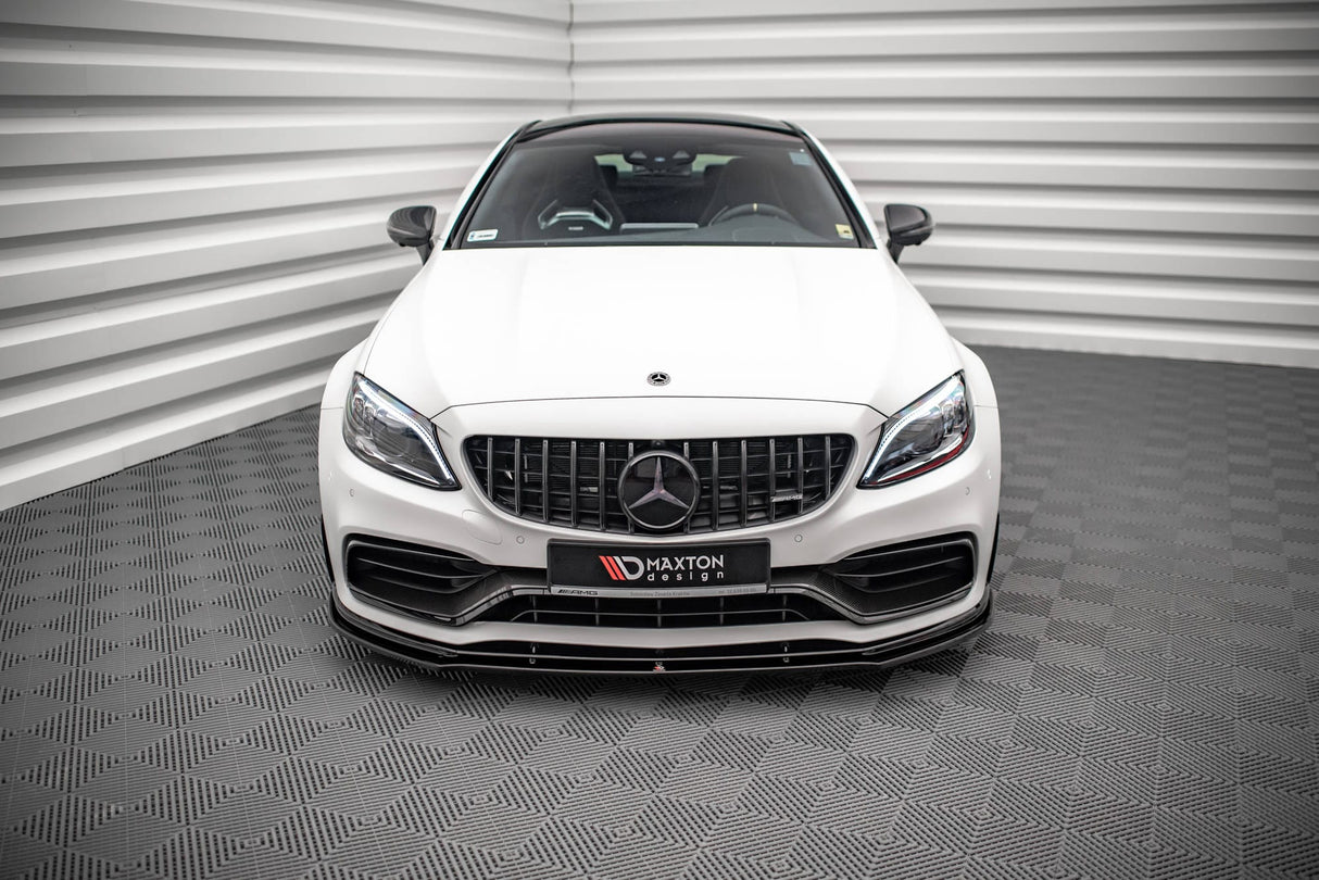 Maxton Design Front Splitter V.1 Mercedes-AMG C63 Coupe C205 Facelift