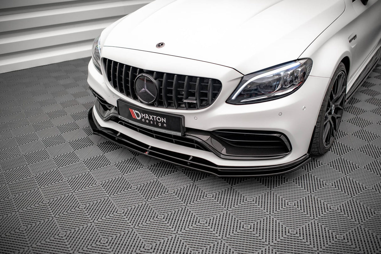 Maxton Design Front Splitter V.1 Mercedes-AMG C63 Coupe C205 Facelift