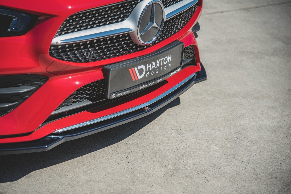 Maxton Design Front Splitter V.1 Mercedes-Benz CLA 35 AMG / AMG-Line C118