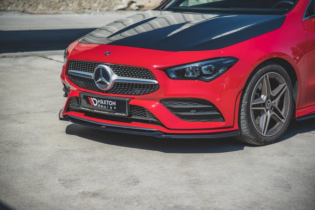 Maxton Design Front Splitter V.1 Mercedes-Benz CLA 35 AMG / AMG-Line C118
