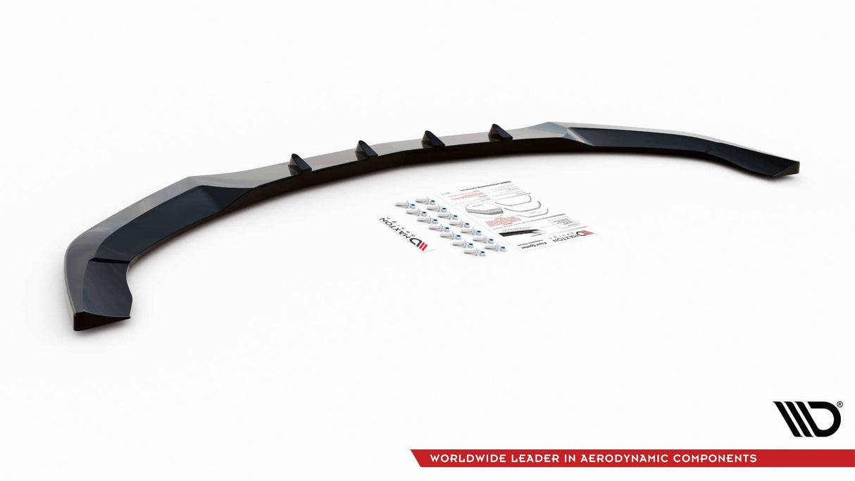 Maxton Design Front Splitter V.1 Mercedes-Benz E AMG-Line Sedan W212 Facelift
