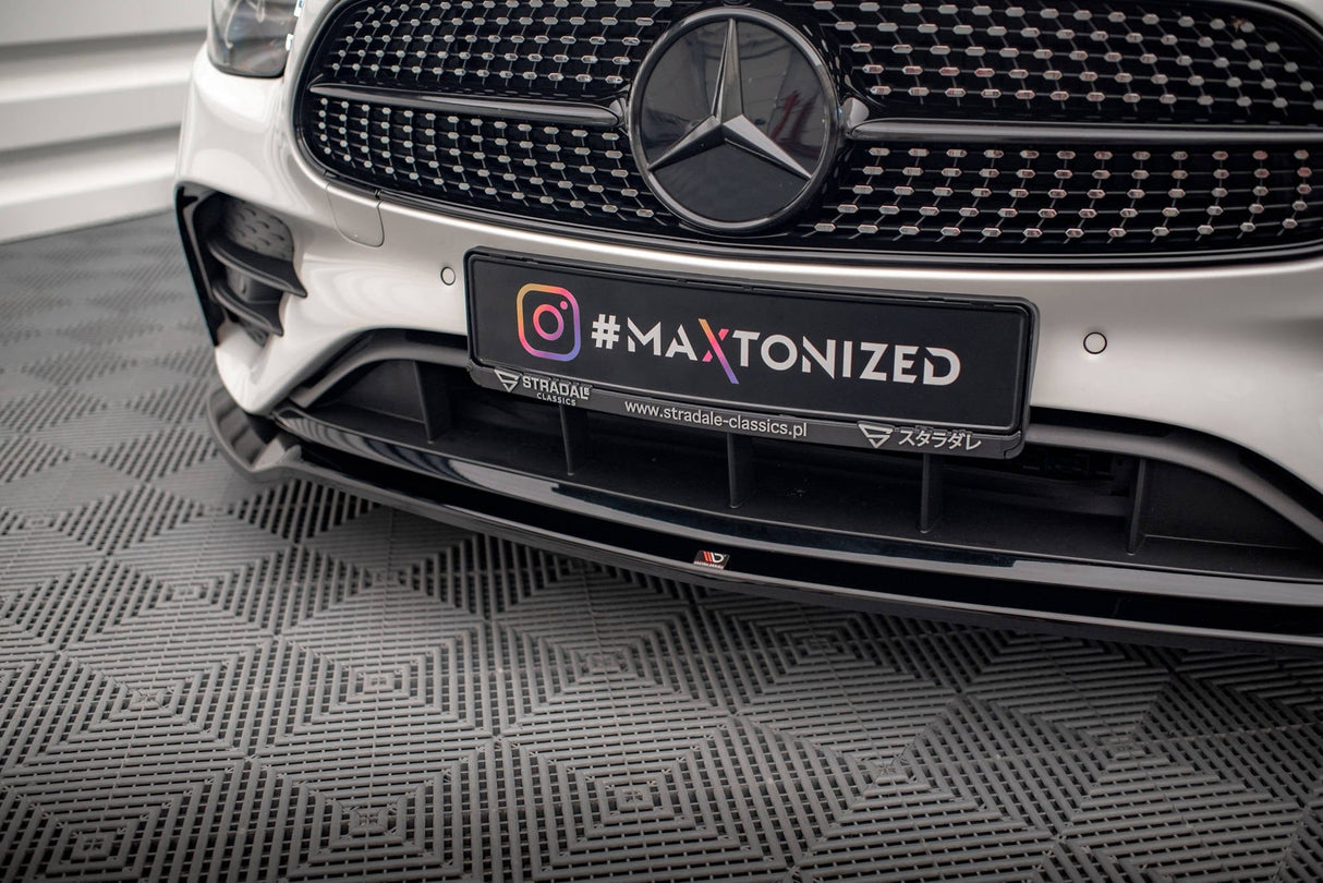 Maxton Design Front Splitter V.1 Mercedes-Benz E AMG-Line W213 Facelift