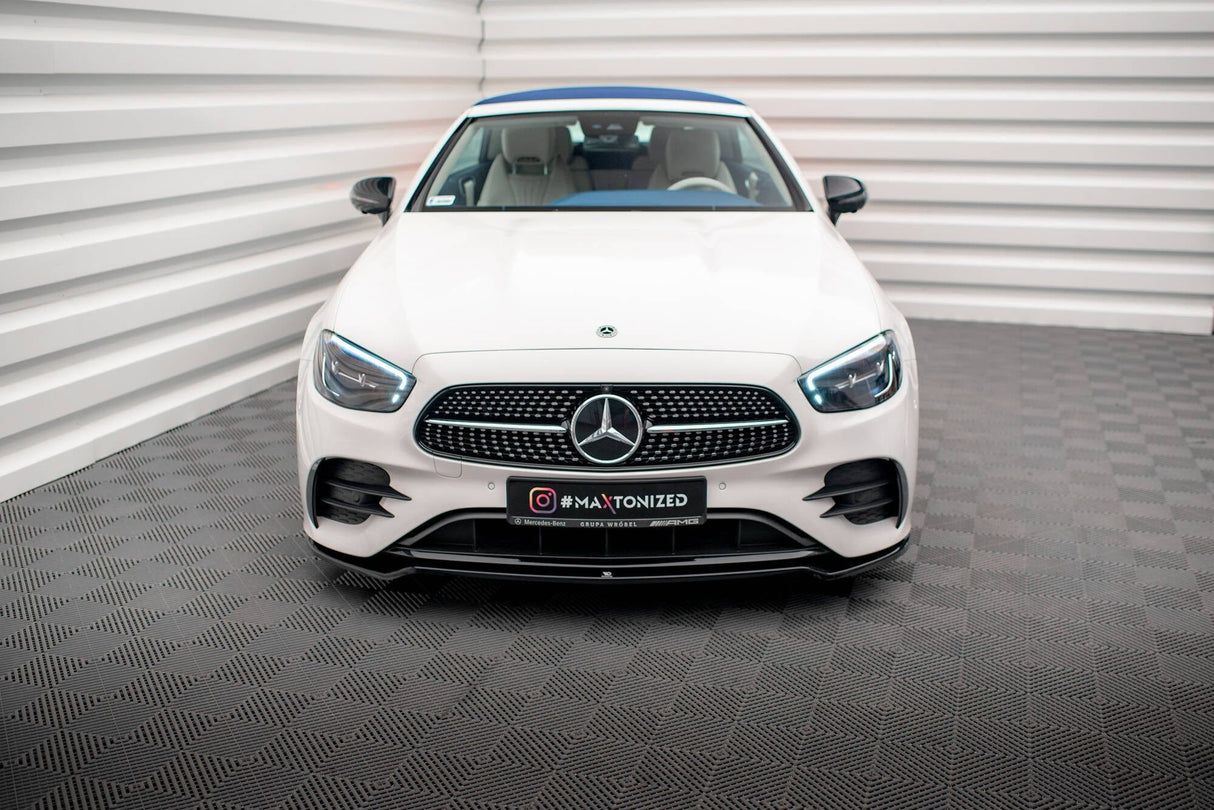 Maxton Design Front Splitter V.1 Mercedes-Benz E-Class W213 Coupe (C238) / Cabriolet (A238) AMG-Line / 53 AMG