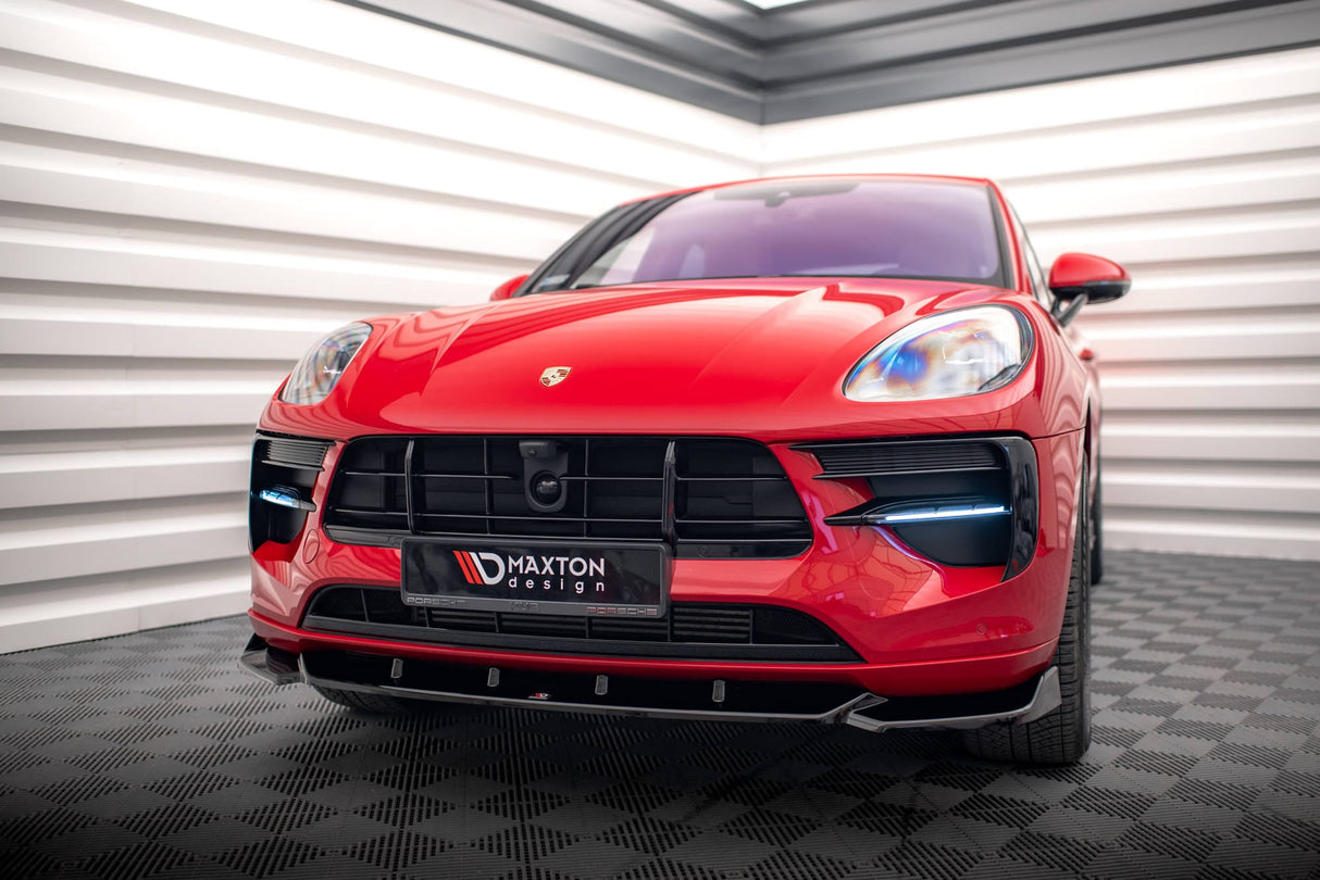Maxton Design Front Splitter V.1 Porsche Macan Mk1 Facelift