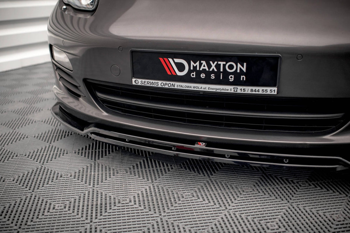 Maxton Design Front Splitter V.1 Porsche Panamera / Panamera Diesel 970