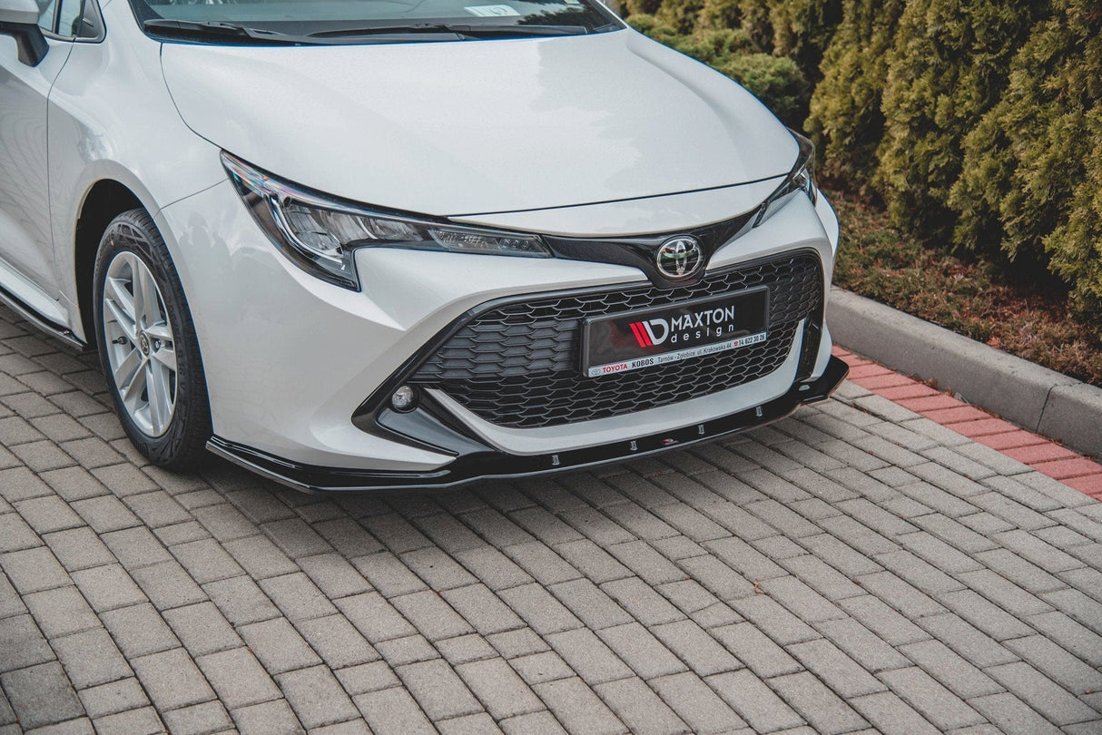 Maxton Design Front Splitter V.1 Toyota Corolla Hatchback MK12