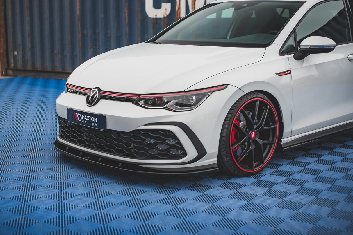 Maxton Design Front Splitter V.1 Volkswagen Golf Mk8 GTi / R-Line