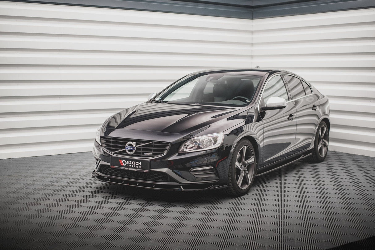 Maxton Design Front Splitter V.1 Volvo S60 R-Design Mk2 Facelift
