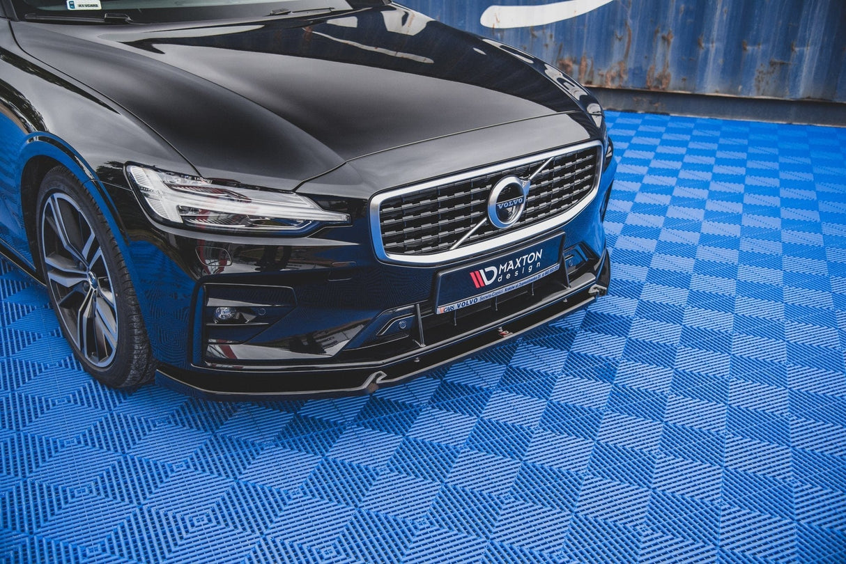 Maxton Design Front Splitter V.1 Volvo S60 R-Design Mk3