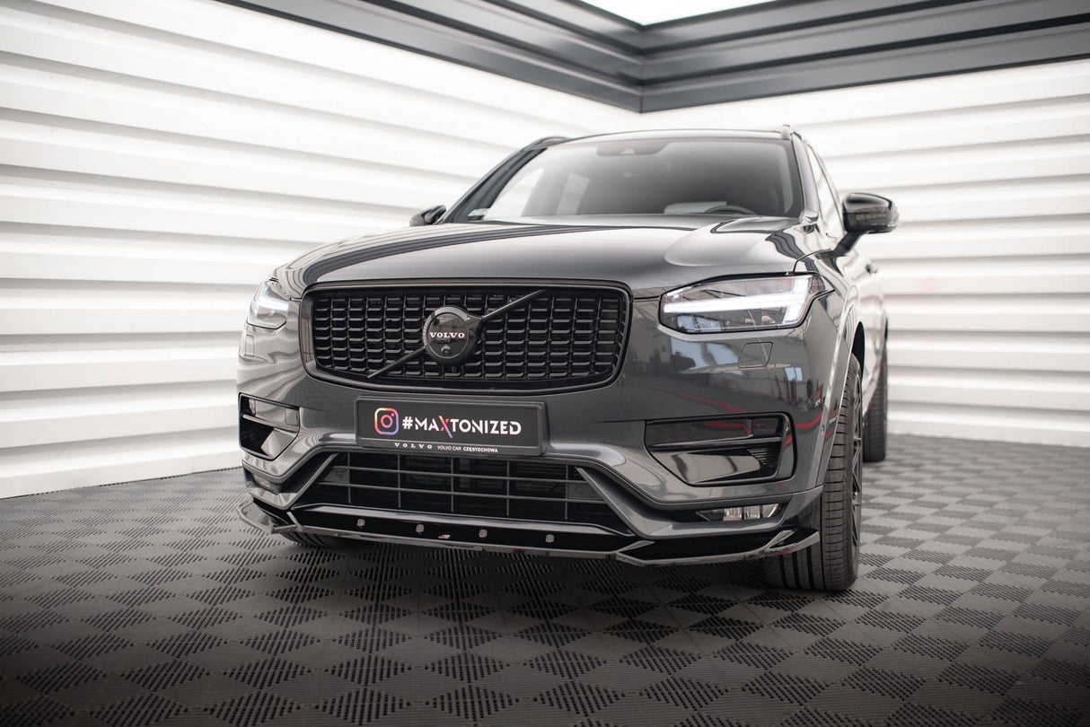 Maxton Design Front Splitter V.1 Volvo Xc90 R-Design Mk2 Facelift