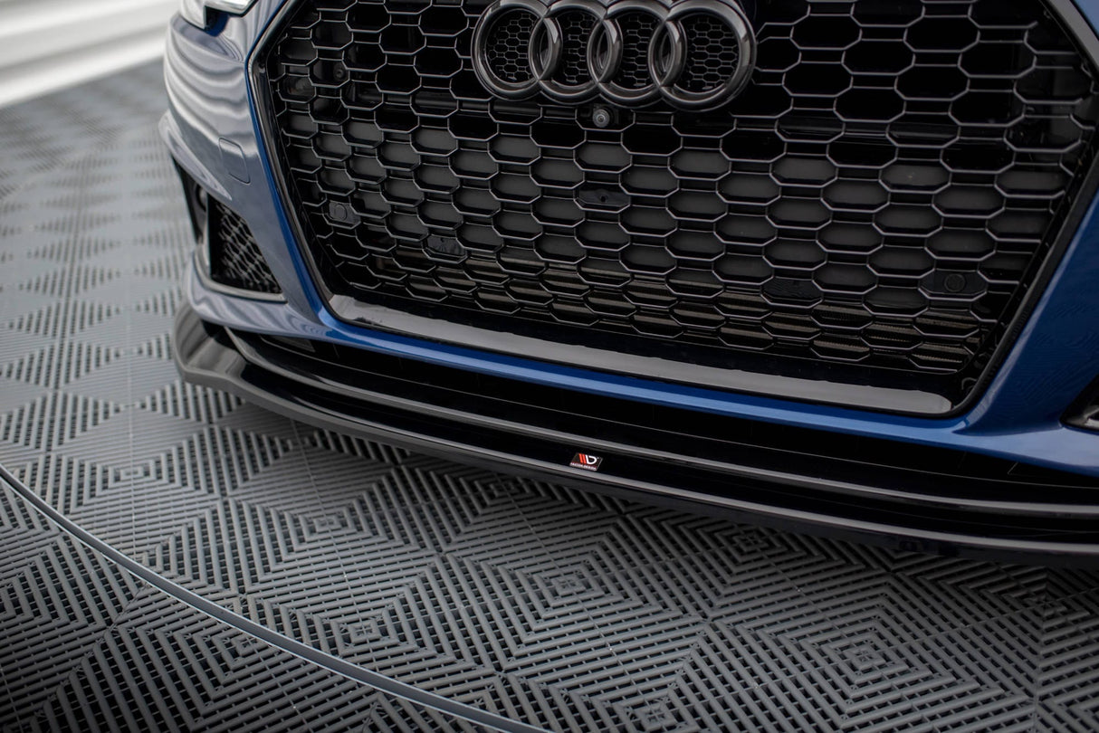 Maxton Design Front Splitter V.2 Audi S4 / A4 S-Line (Us My2019)
