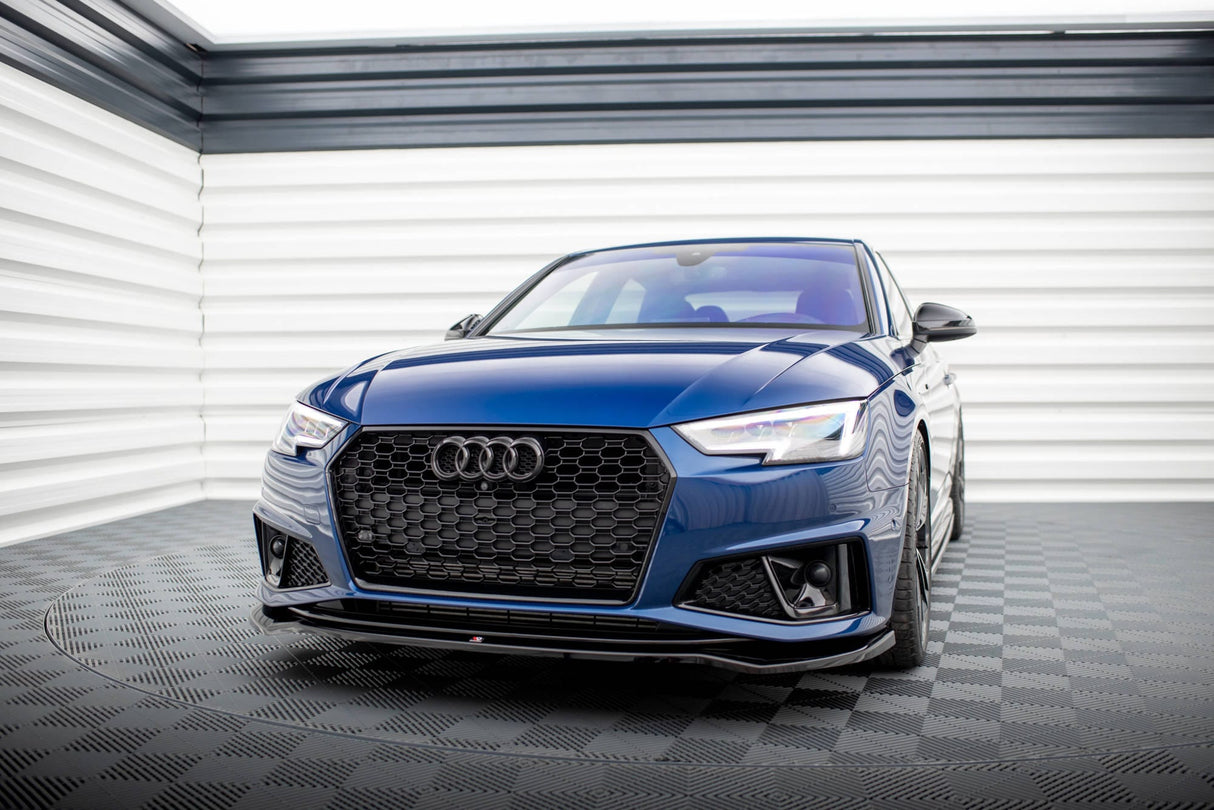 Maxton Design Front Splitter V.2 Audi S4 / A4 S-Line (Us My2019)