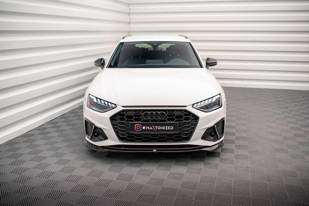 Maxton Design Front Splitter V.2 Audi A4 S-Line / S4 B9 Facelift