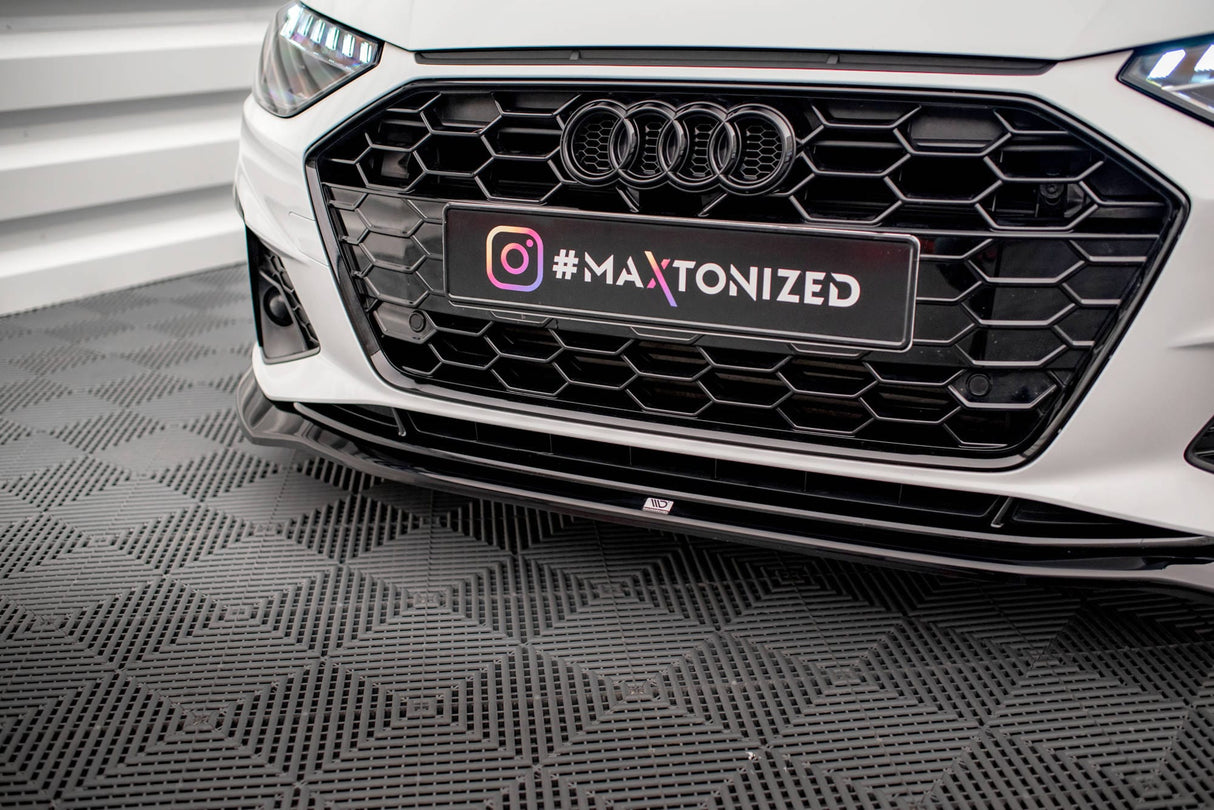 Maxton Design Front Splitter V.2 Audi A4 S-Line / S4 B9 Facelift
