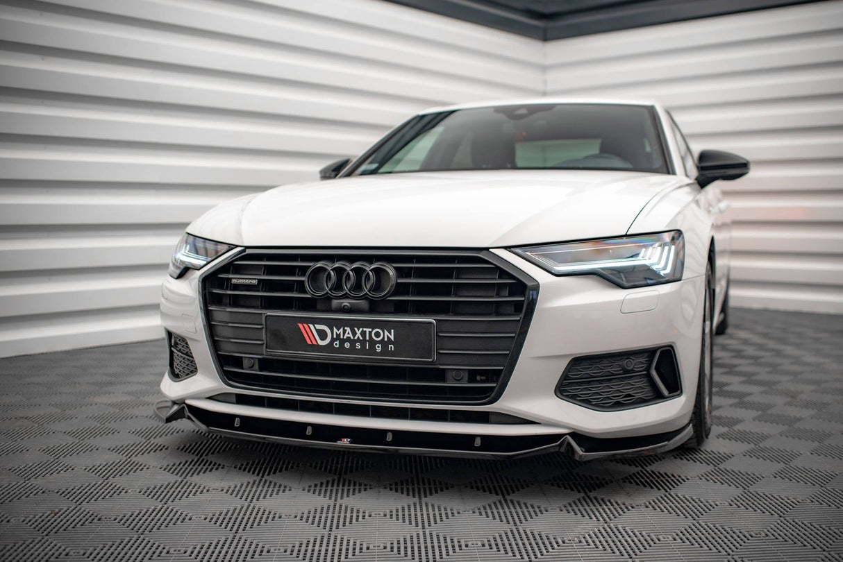 Maxton Design Front Splitter V.2 Audi A6 C8