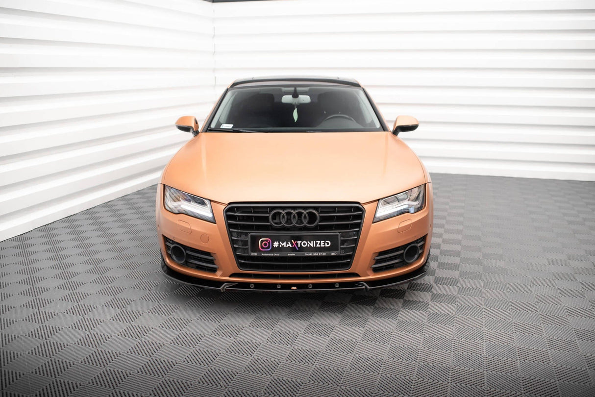 Maxton Design Front Splitter V.2 - Audi A7 C7