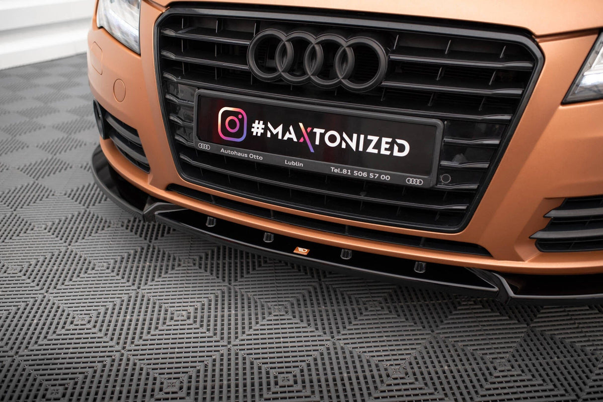 Maxton Design Front Splitter V.2 - Audi A7 C7