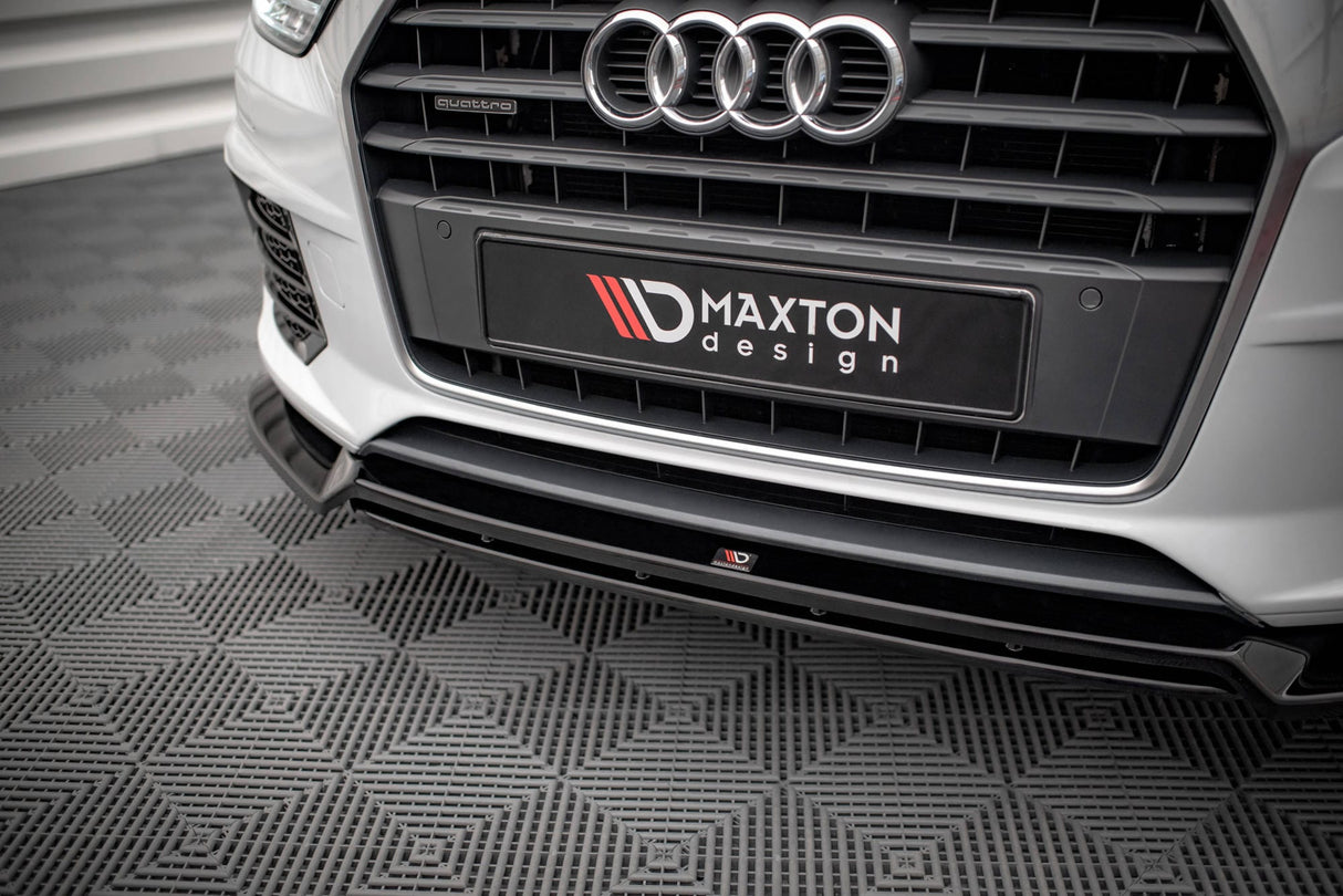 Maxton Design Front Splitter V.2 Audi Q3 S-Line 8U Facelift