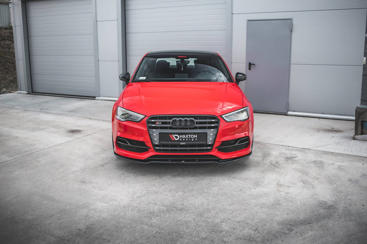 Maxton Design Front Splitter V.2 Audi S3 / A3 S-Line 8V